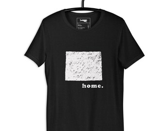 Wyoming home Unisex T-Shirt | Wyoming State Shirt (Multiple Colors)