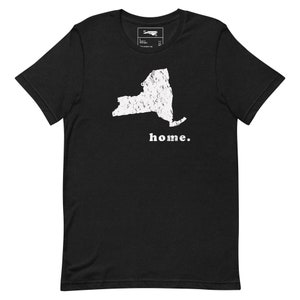 New York Home T-Shirt: Unisex State Pride T-Shirt