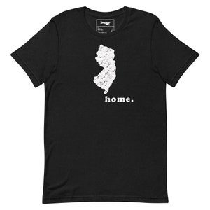 New Jersey home Unisex T-Shirt | New Jersey State Shirt (Multiple Colors)