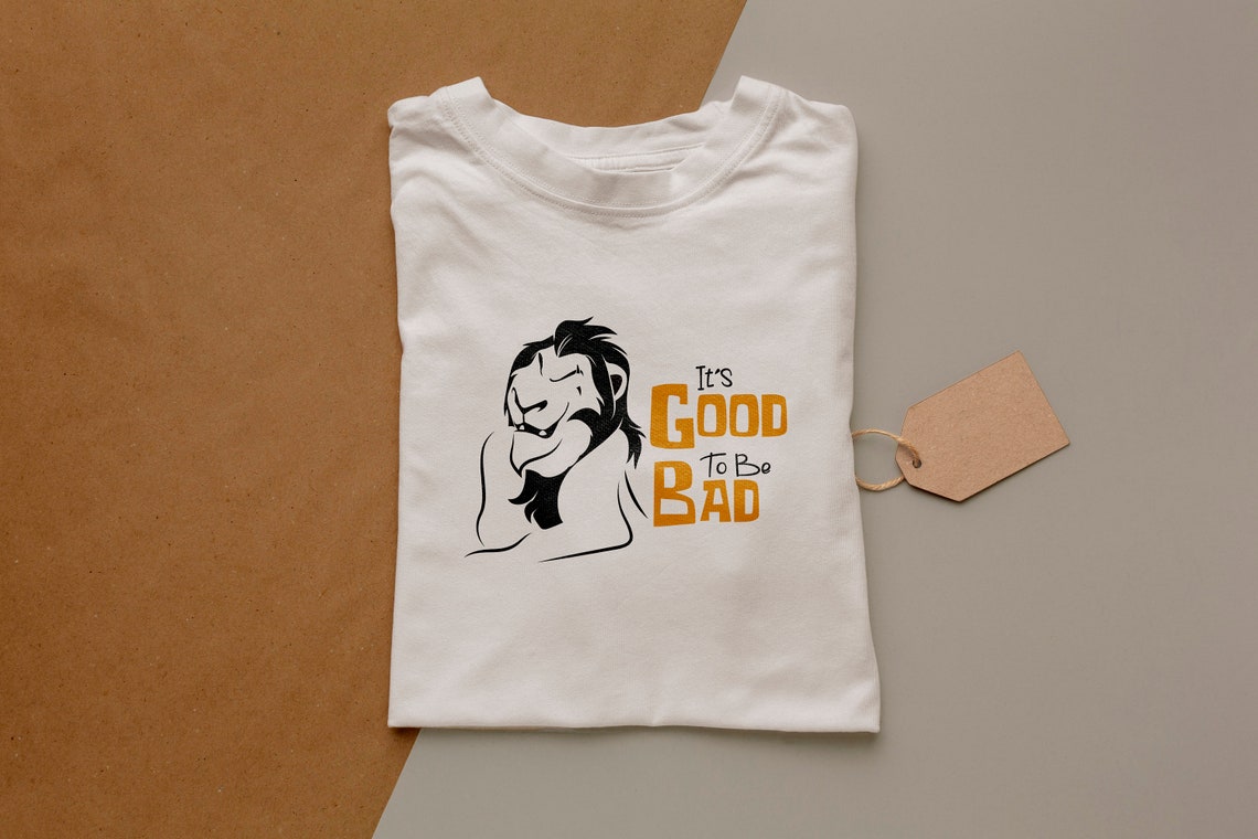 Scar Good to Be Bad Svg Lion King Svg Quote Svg Lion Svg - Etsy