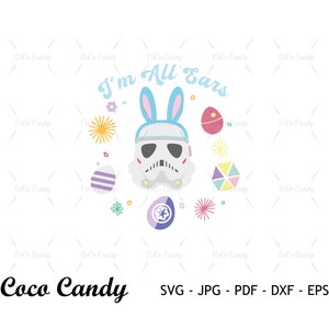 HoppyEaster Trooper Svg | Feliz Páscoa SVG | Páscoa SVG | Coelhinho da Páscoa SVG | Coelho SVG | Citação engraçada Svg | Cortar arquivo para Cricut SVG