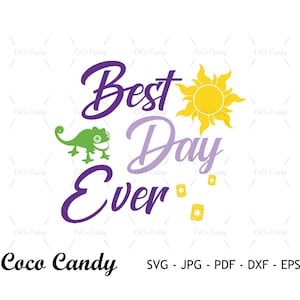 meilleur jour de tous les temps Svg | La princesse perdue Svg | Caméléon Svg | Citation drôle Svg | Princesse Svg | Fichiers de découpe pour Cricut | Fichier de coupe silhouette