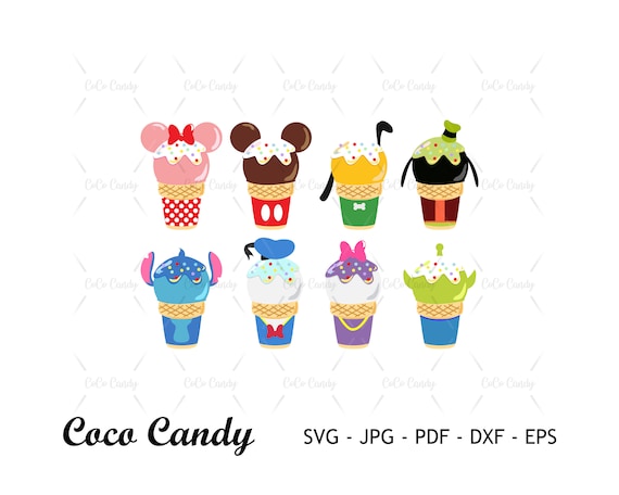 Cartoon Mouse Ice Cream SVG | Summer Snack Svg | Snack Svg | Funny Quote Svg | Tshirt Design Svg | Cut Files For Cricut