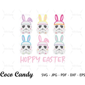 HoppyEaster Trooper Svg / Buona Pasqua SVG / Pasqua SVG / Coniglietto pasquale Svg / Coniglietto Svg / Citazione divertente Svg / Taglia file per Cricut SVG