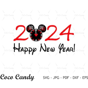 Feliz Año Nuevo Cita SVG / Cita de Navidad SVG / Cita divertida Svg / Cabeza de ratón Svg / Camiseta SVG / Cortar archivos para Cricut / Archivo de corte de silueta