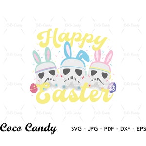 HoppyEaster Trooper Svg / Buona Pasqua SVG / Pasqua SVG / Coniglietto pasquale Svg / Coniglietto Svg / Citazione divertente Svg / Taglia file per Cricut SVG