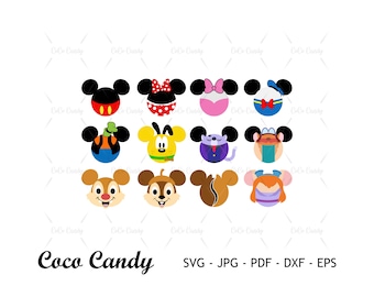 Mouse and Friends Ear SVG | Villain Svg | Mouse Head Svg | Mouse Ear Svg | Funny Quote Svg | Tshirt Design Svg | Cut File For Cricut