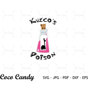 Oh Right The Poison Svg | The Empreror&#39;s New Groove Svg | Quote Svg | Alpaca Svg | Llama Kuzco | Cut Files For Cricut | Cut File