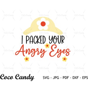 Empaqué tu ojo enojado svg / Toy Story svg / Mr Mrs Potato svg / Alien Woody Bopeep svg / Cortar archivos para Cricut / Silhouette Cut File