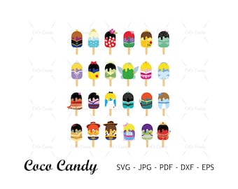 Paquete de archivos SVG de helado de ratón, princesa SVG, cupcake SVG, snack SVG, cita divertida SVG, diseño de camiseta SVG, archivos de corte para Cricut