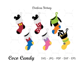 Christmas Stocking SVG | Christmas SVG | Stocking SVG | Mouse Stocking | Funny Quote Svg | Tshirt Design Svg | Cut file For Cricut