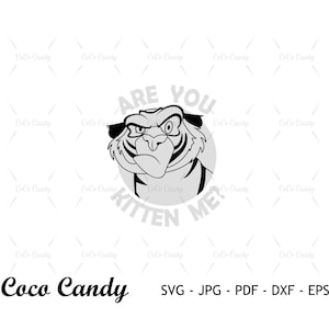 Kitten Me SVG / Bellezza SVG / Citazione divertente SVG / Disegno maglietta SVG / Principessa SVG / File di taglio per Cricut / File di taglio Silhouette