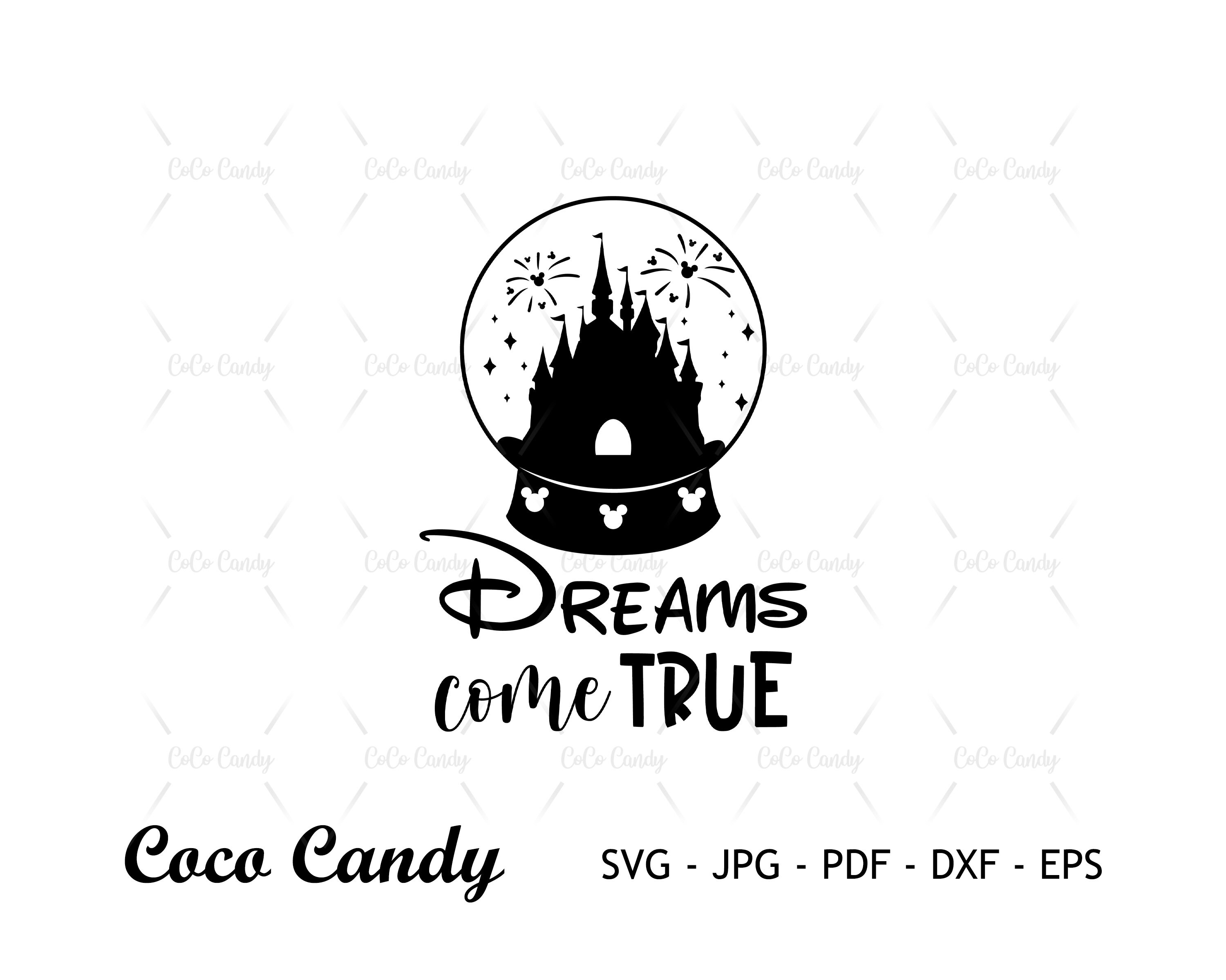Dreams Come True Svg Etsy Dreams Come True Svg Etsy