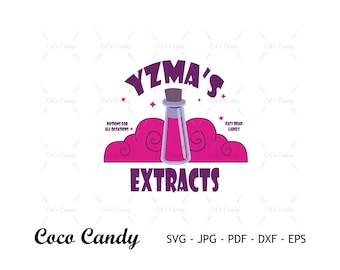 Yzma Extracts SVG | Emperor's New Groove SVG | Citação Engraçada SVG | Design de Camiseta SVG | Arquivos de Corte para Cricut