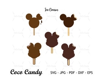 Mouse Ice Cream SVG | Ice Cream Svg | Summer Snack Svg | Funny Quote Svg | Tshirt Design Svg | Cut Files for Cricut