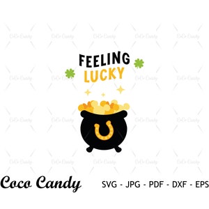 Lucky Svg / St Patrick SVG / Patrick Lucky SVG / Lucky Svg / Citazione divertente Svg / Tshirt Design Svg / File di taglio per Cricut / Taglio Silhouette