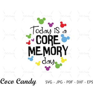 Dzisiaj jest CorememorySvg | Inside Out Svg | Quote SVG | Tshirt Design Svg | Pliki do cięcia dla Cricut | Plik do cięcia sylwetki