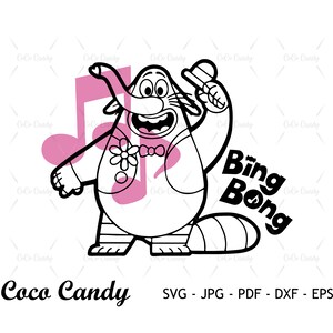 BingBong SVG | Cytat BingBong SVG | Inside Out SVG | Cytat SVG | Projekt koszulki SVG | Pliki do cięcia dla Cricut | Plik do cięcia sylwetki