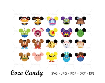 Toy Ear Bundle Svg | Alien SVG | Mouse Ear SVG | Toy Svg | Toy Clipart | Pizza  Svg | Cut File For Cricut SVG | Silhouett