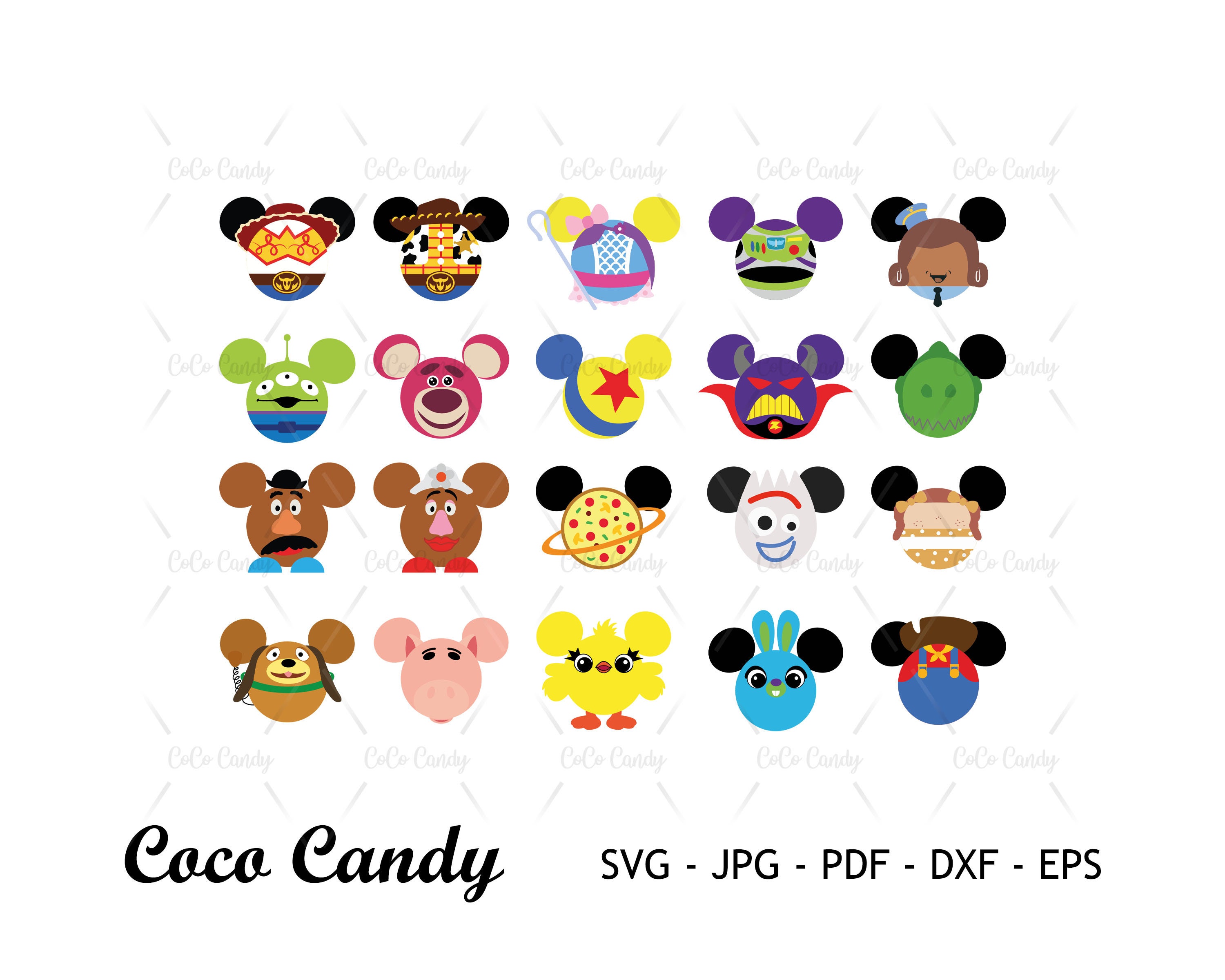 Toy Ear Bundle Svg | Alien SVG | Mouse Ear SVG | Toy Svg | Toy Clipart | Pizza  Svg | Cut File For Cricut SVG | Silhouett
