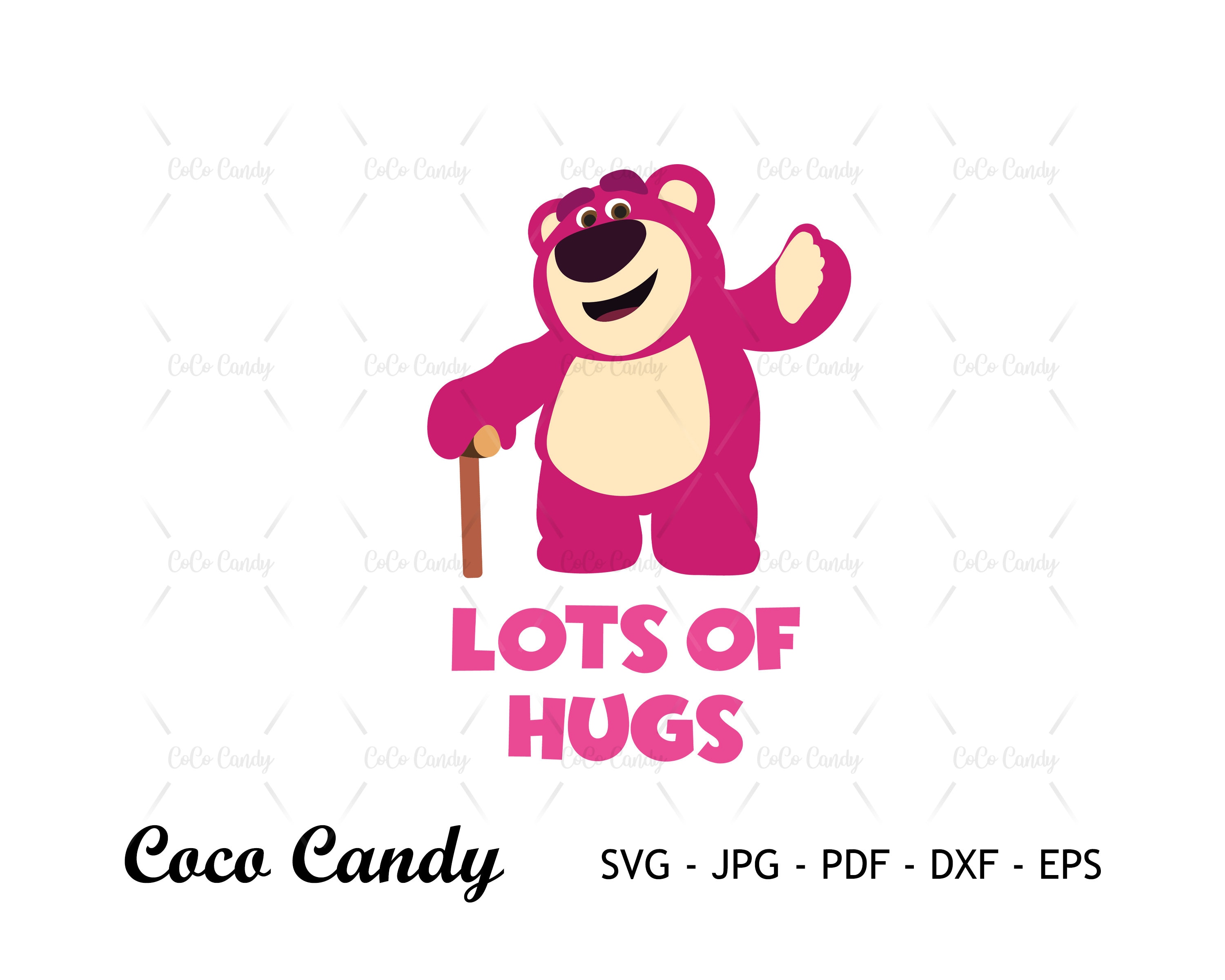 Lots of Hugs Svg Toy Story Svg Lotso Svg Lotso Quote Svg Etsy Ireland
