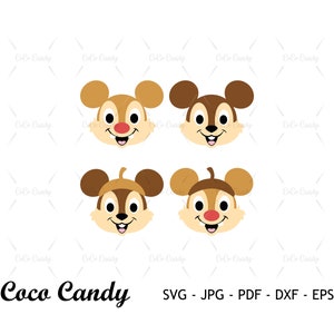 Chip eekhoorn SVG | Muis oor SVG | Oor SVG | Hoofd SVG | Grappig citaat SVG | T-shirt ontwerp SVG | Bestand knippen voor Cricut SVG