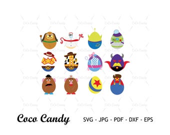 Toy Story Easter Egg SVG Easter | Egg Svg | Funny Quote Svg | Tshirt Design Svg | Cut Files For Cricut