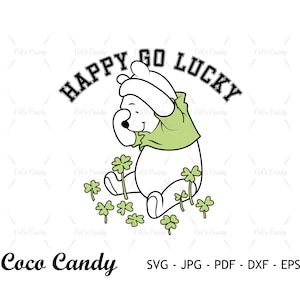 Feliz, vá com sorte Svg | São Patrício SVG | Patrick Sorte SVG | Citação engraçada Svg | Design de camiseta Svg | Cortar arquivo para Cricut | Corte de silhueta