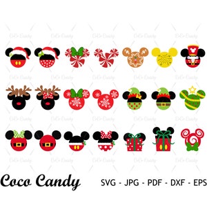 Rato de Natal SVG | Natal SVG | Rato SVG | Ornamento de rato Svg | Árvore de Natal SVG | Pacote de Natal Svg| Cortar arquivo para Cricut