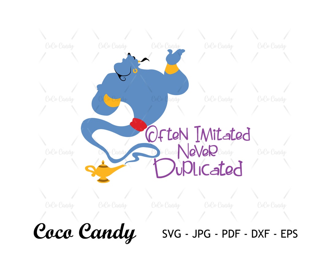 Genie Svg Aladdin Svg Aladdin Lamp Quote Svg Jasmine Svg Funny Svg