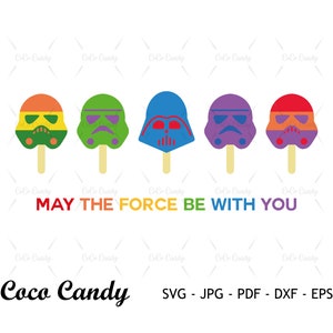 Sorvete Arco-Íris Star Wars Svg | Lanche de Guerra nas Estrelas SVG | Orgulho Svg | Citação engraçada Svg | Design de camiseta Svg | Cortar arquivo para Cricut SVG