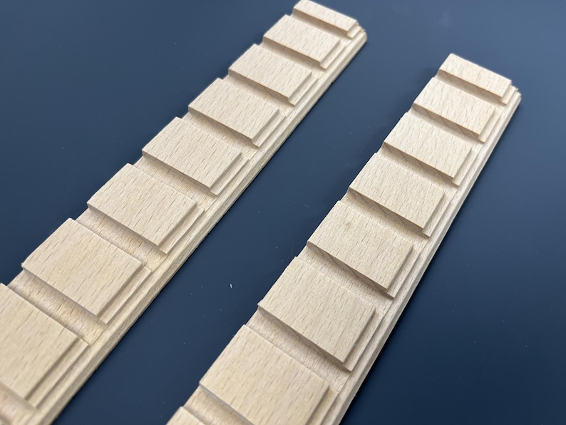 Rectangular Trim Rectangular Tile Pattern Wooden Trims for Furniture Cabinets, Walls and ...