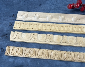 Wooden Molding Trims for Furniture Cabinets, Walls and DIY