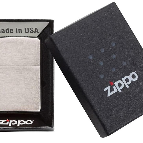 Zippo Feuerzeug, Clipper & Lighter -Geburtstagsgeschenk, Hochzeitsgeschenk, Jahrestagsgeschenk, Geschenk für Männer | Bestes Benzinfeuerzeug