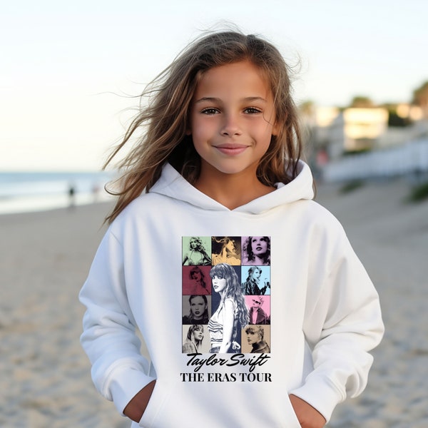 Swiftee Hoodie, The Eras Tour, TS Youth Sweatshirt, Swiftie Youth Merchandise, Youth Eras Tour Hoodie