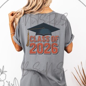 Class Of 2026 Senior 2026 Graduation Cap PNG Graduate 2026 Graduation PNG Instant Digital Download
