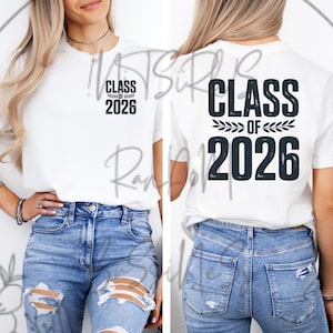 Class Of 2026 Senior 2026 Graduate 2026 Graduation PNG Instant Digital Download