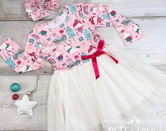Pete + Lucy Easter Egg Festival Tulle Two-Piece Skirt Set main image 0