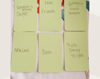 24 Hour, what&#39;s coming towards you Messages, 6 card pull, handmade,plus 3 extra oracles