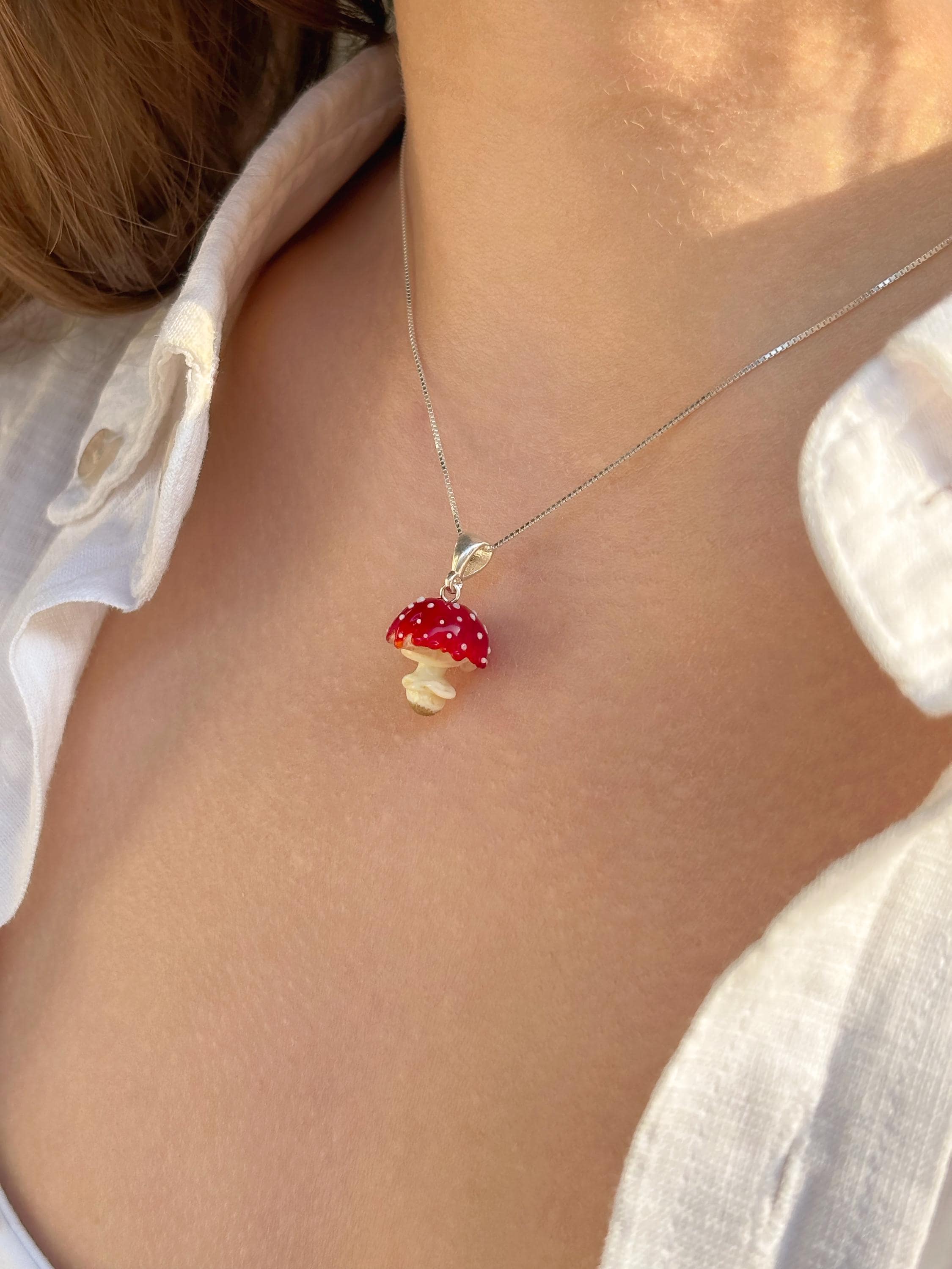 Bijoux fantaisie enfant vert et blanc collier Grenouille