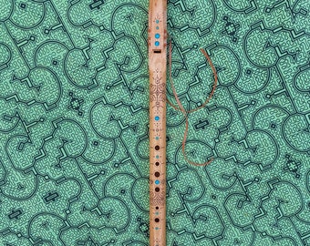 Single Flute - Made to Order - Ceremonial, Sacred, Tribal, Shipibo