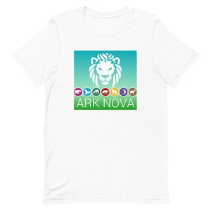 Ark Nova Board Game Unisex T-Shirt- Board game shirts - Ark Nova Board Game, Pandemic, Scythe, Catan, Arkham, Nemesis, Root, Azul, Dune