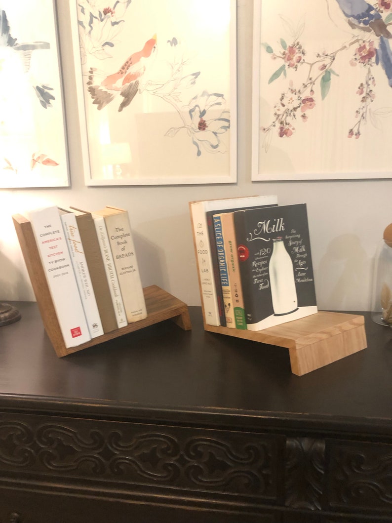 Tabletop Bookshelf Book Display Shelf Book Storage Etsy