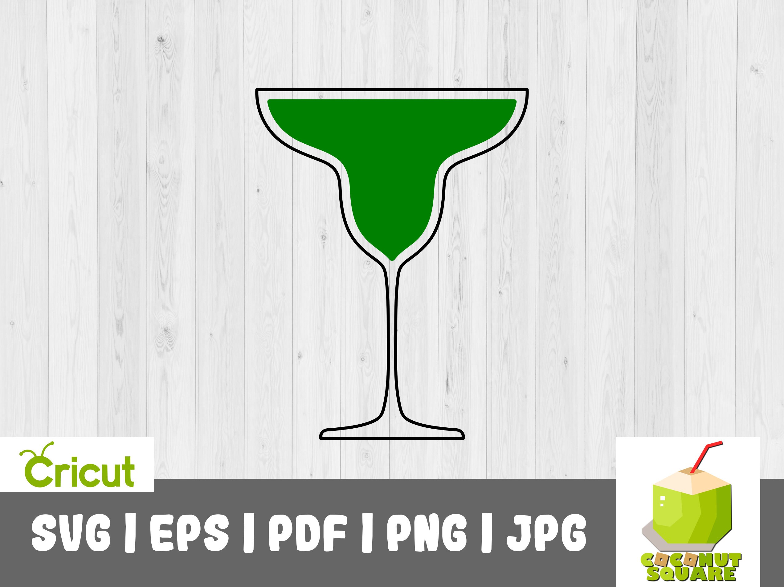 Margarita Glass SVG File for Cricut and Silhouette Christmas Etsy