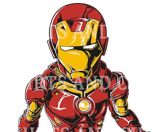Iron Man Downloadable Digital PNG File