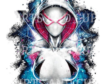 Spider Gwen Downloadable PNG File