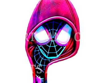 Miles Morales Spiderman nedladdningsbar PNG-fil