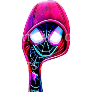 Miles Morales Spiderman Downloadable PNG File