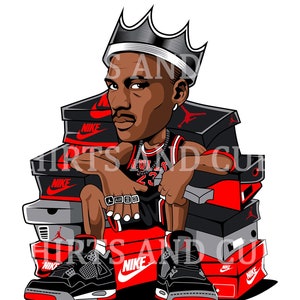 Download Cartoon Supreme Clothing Sneakers Red Bag Wallpaper