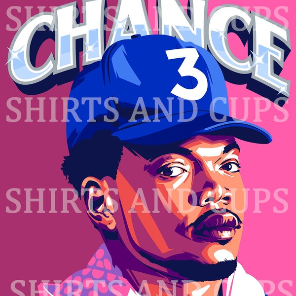 Chance The Rapper Downloadable PNG File